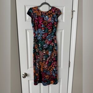 Dress the Population Sequin Cocktail Dress